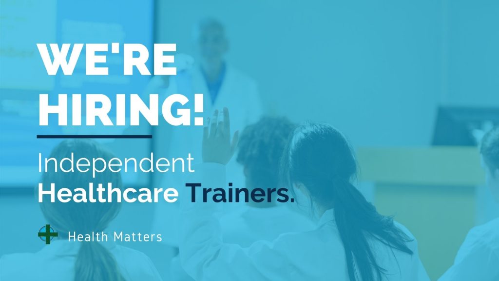 Hiring Independent Healthcare Trainers