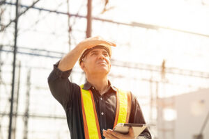 Sun safety for construction